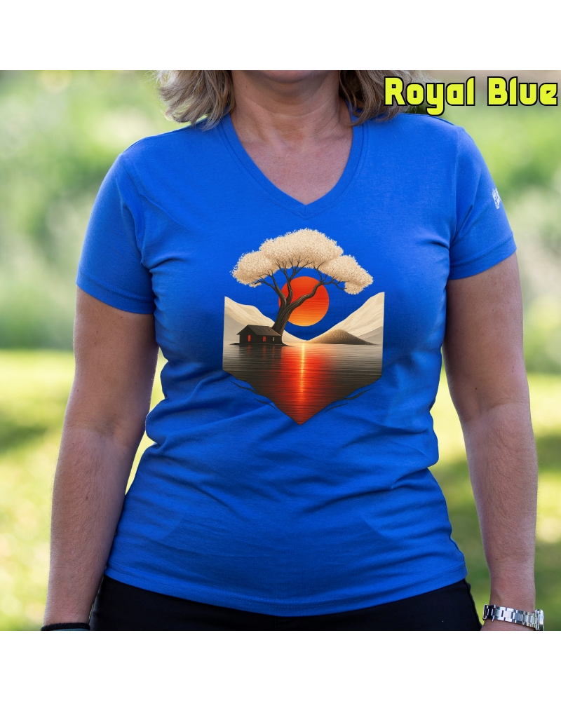 Japan House - Camiseta Mujer Manga Corta