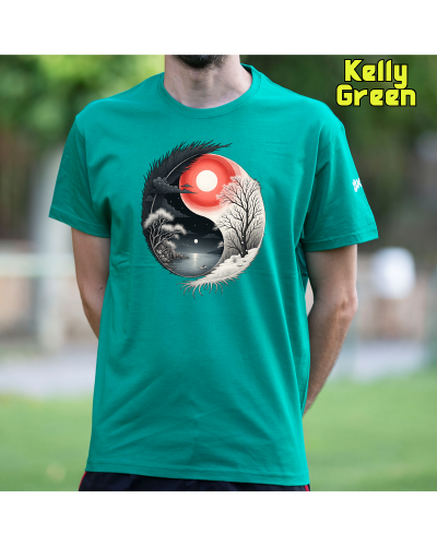 Camiseta hombre manga corta - Yin Yang