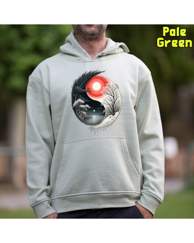 Sudadera hombre con capucha Yin Yang