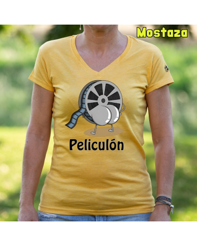 Camiseta Mujer Manga Corta - Peliculon