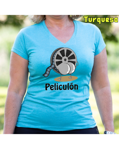 Camiseta Mujer Manga Corta - Peliculon