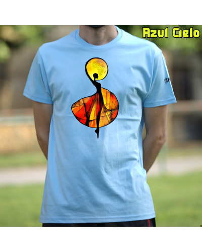 Camiseta hombre manga corta - African
