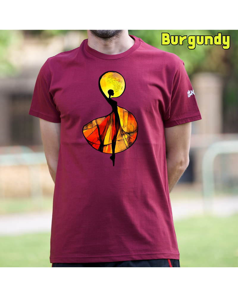 Camiseta hombre manga corta - African