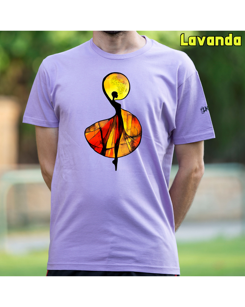 Camiseta hombre manga corta - African