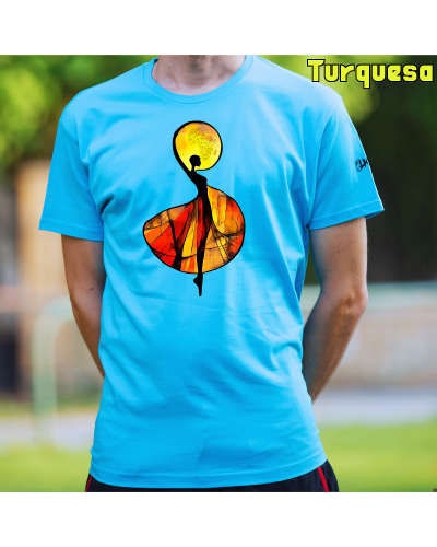 Camiseta hombre manga corta - African