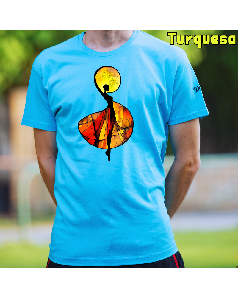 Camiseta hombre manga corta - African