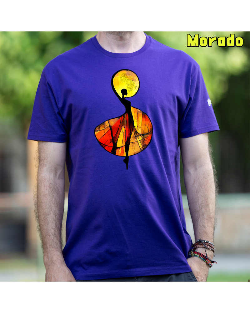Camiseta hombre manga corta - African