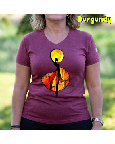 Camiseta Mujer Manga Corta - African