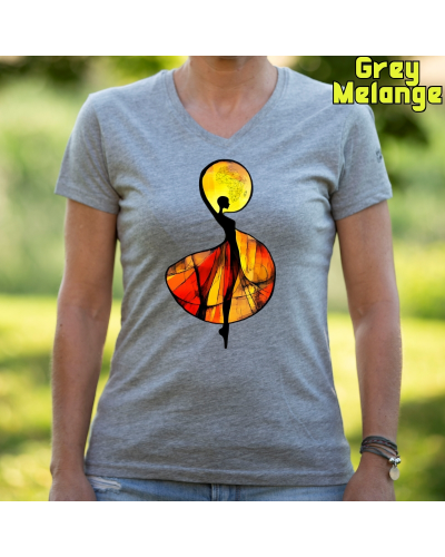Camiseta Mujer Manga Corta - African