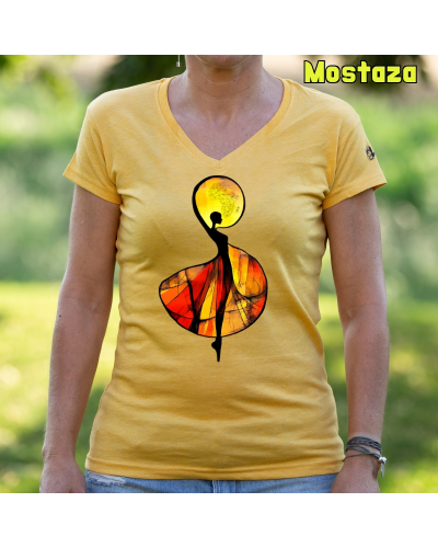 Camiseta Mujer Manga Corta - African