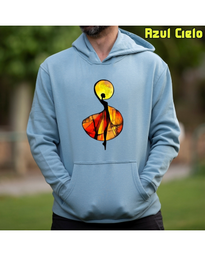 Sudadera hombre con capucha African