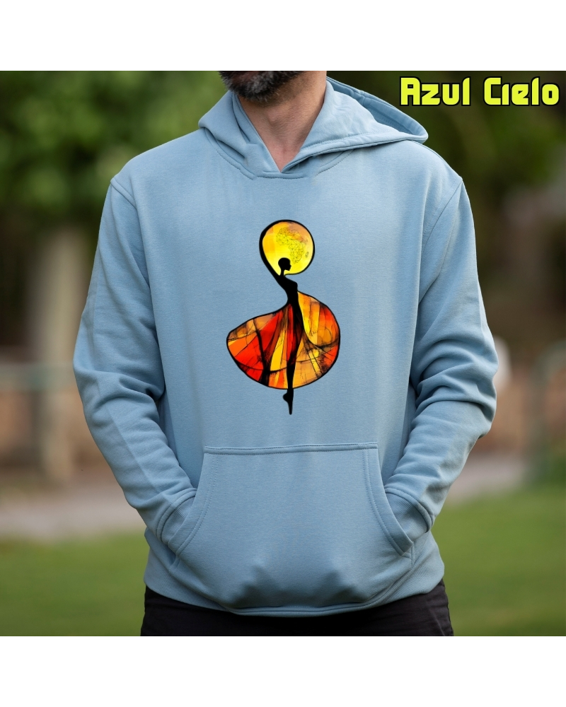 Sudadera hombre con capucha African