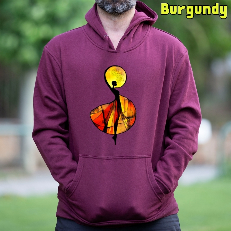 African - Sudadera hombre con capucha