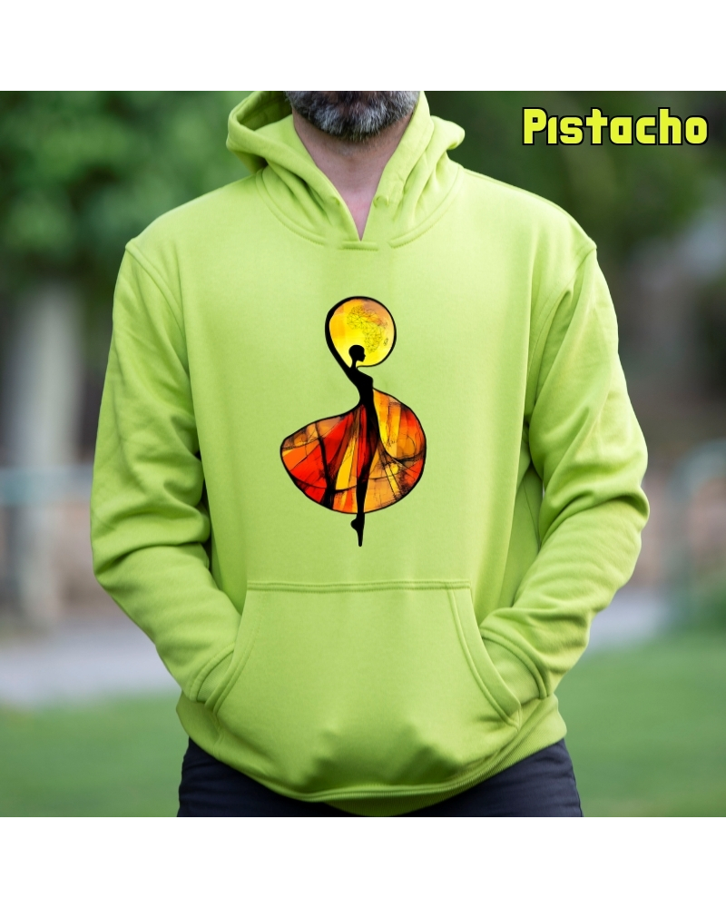 Sudadera hombre con capucha African