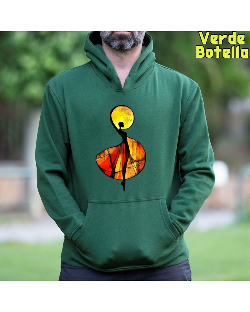 Sudadera hombre con capucha African