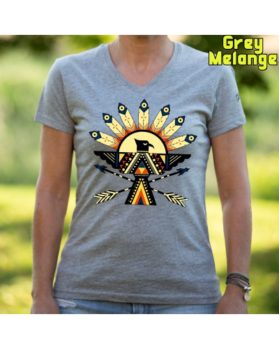 Navajo - Camiseta Mujer Manga Corta
