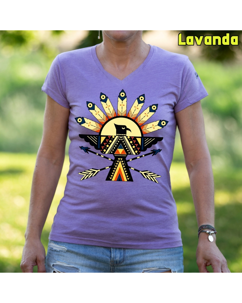 Navajo - Camiseta Mujer Manga Corta