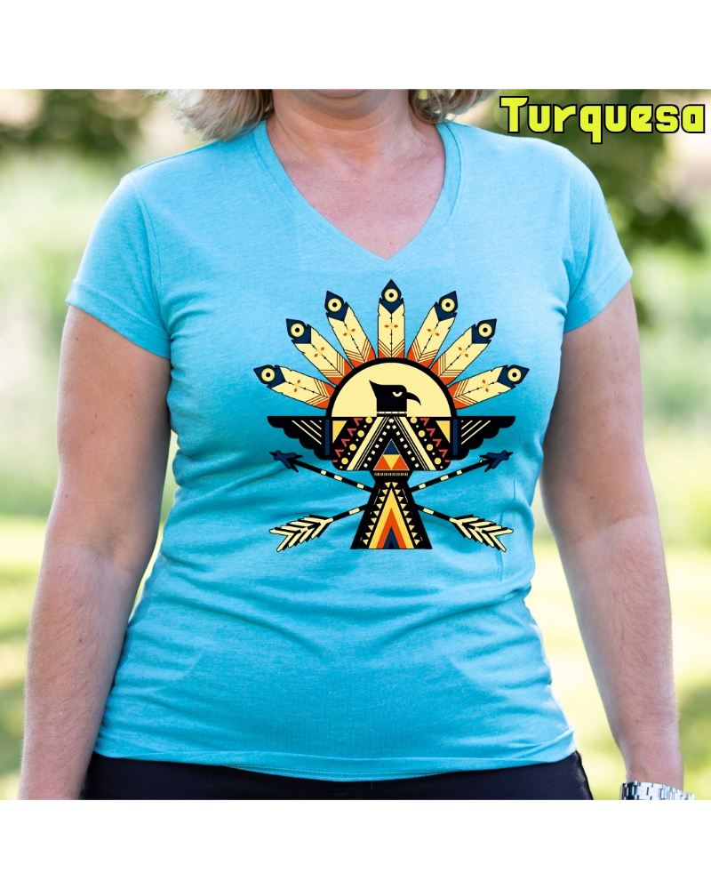 Camiseta Mujer Manga Corta - Navajo