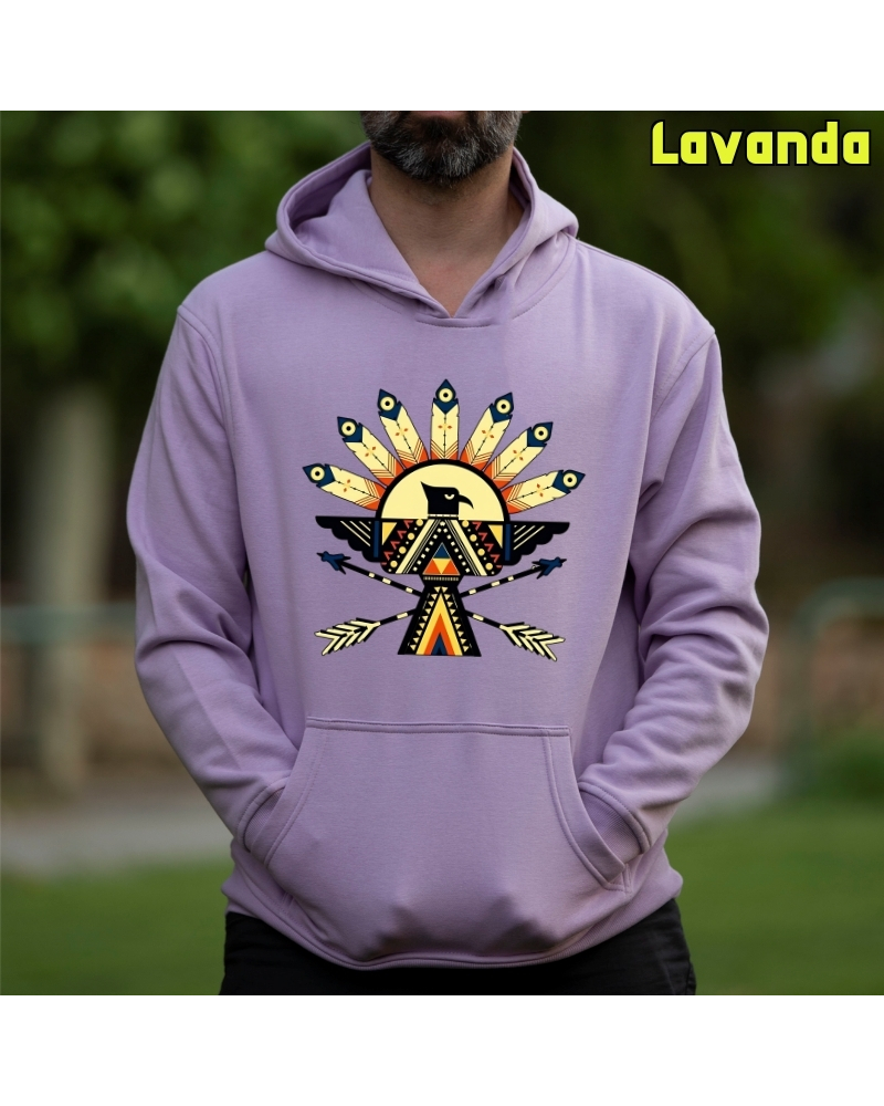 Sudadera hombre con capucha Navajo