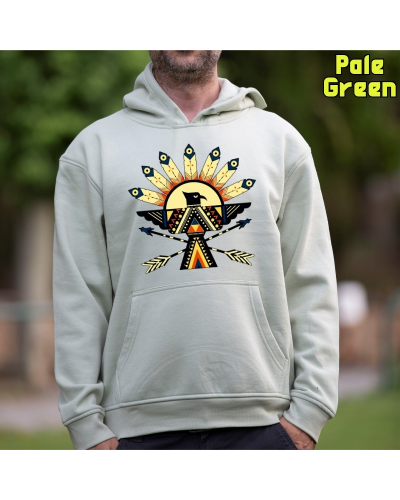 Sudadera hombre con capucha Navajo
