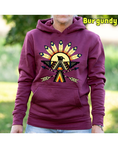 Sudadera mujer con capucha Navajo