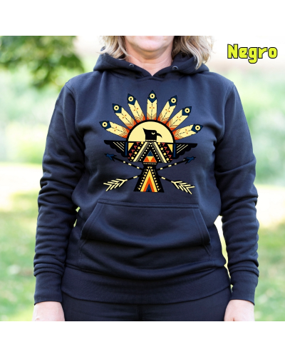 Sudadera mujer con capucha Navajo