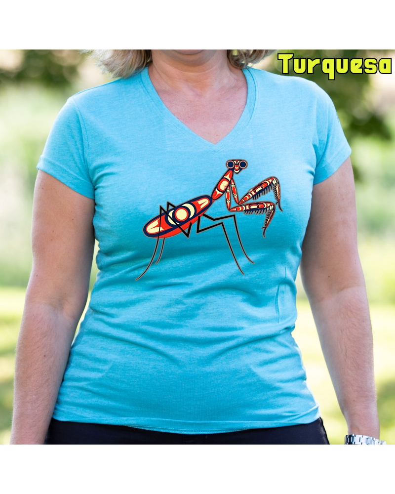Amantis - Camiseta Mujer Manga Corta