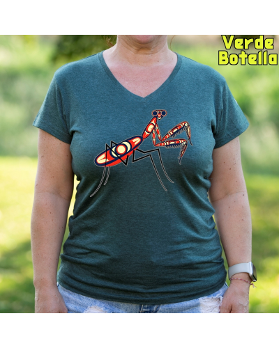 Amantis - Camiseta Mujer Manga Corta