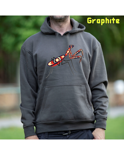 Sudadera hombre con capucha Amantis