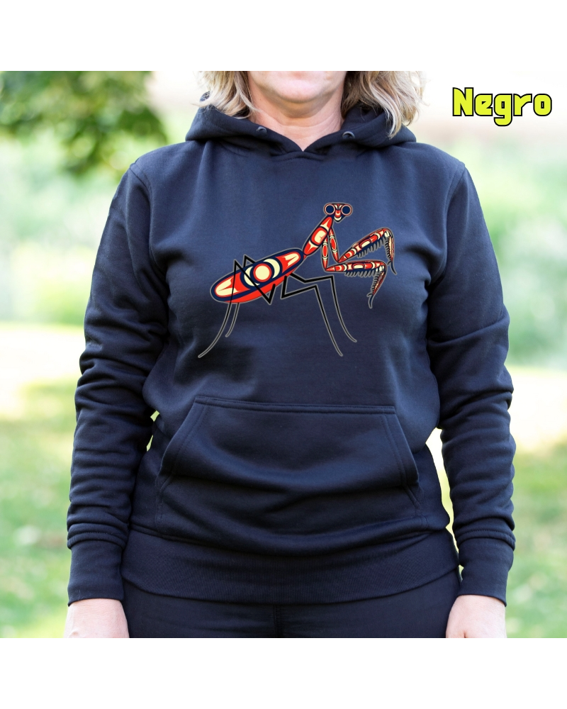 Sudadera mujer con capucha Amantis