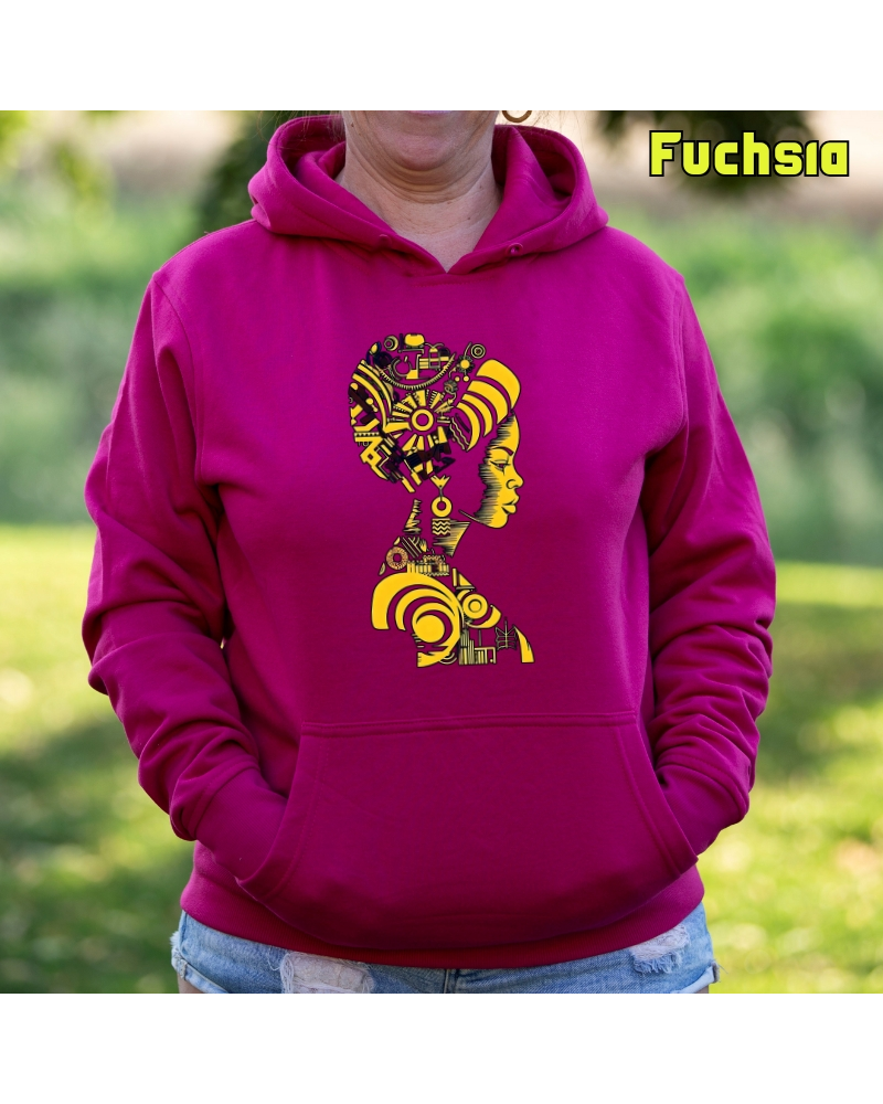 Sudadera mujer con capucha Himba