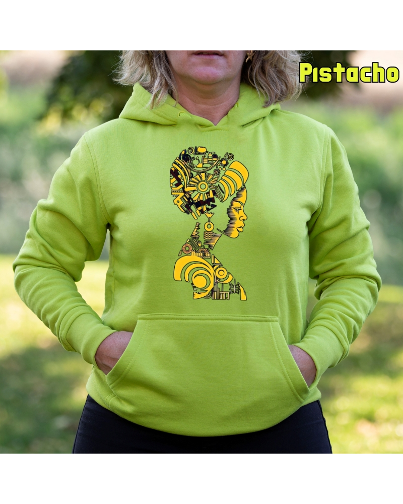 Sudadera mujer con capucha Himba