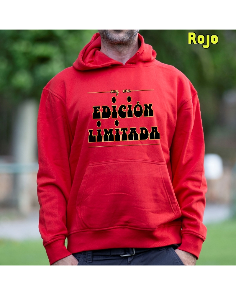 Sudadera hombre con capucha Edicion Limitada