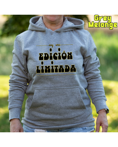 Sudadera mujer con capucha Edicion Limitada