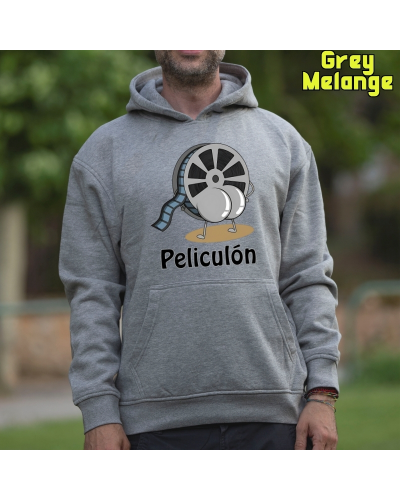 Sudadera hombre con capucha Peliculon
