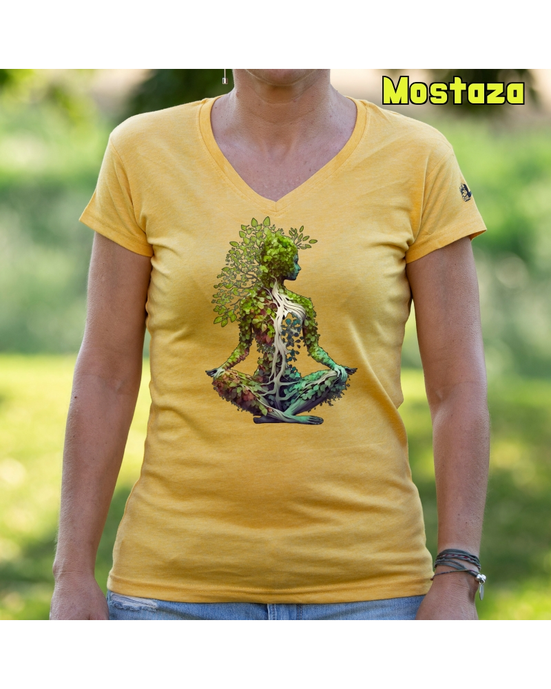 Pacha Mama - Camiseta Mujer Manga Corta