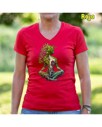 Pacha Mama - Camiseta Mujer Manga Corta