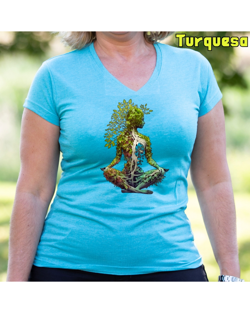 Camiseta Mujer Manga Corta - Pacha Mama