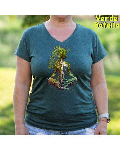 Camiseta Mujer Manga Corta - Pacha Mama