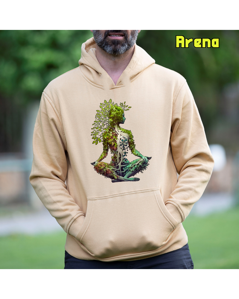 Sudadera hombre con capucha Pacha Mama