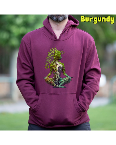 Sudadera hombre con capucha Pacha Mama
