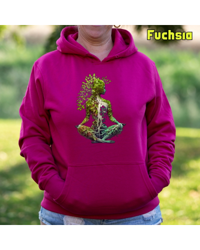 Sudadera mujer con capucha Pacha Mama