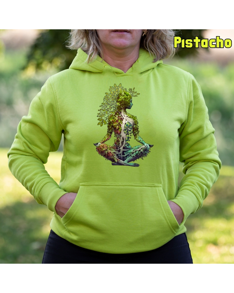Sudadera mujer con capucha Pacha Mama