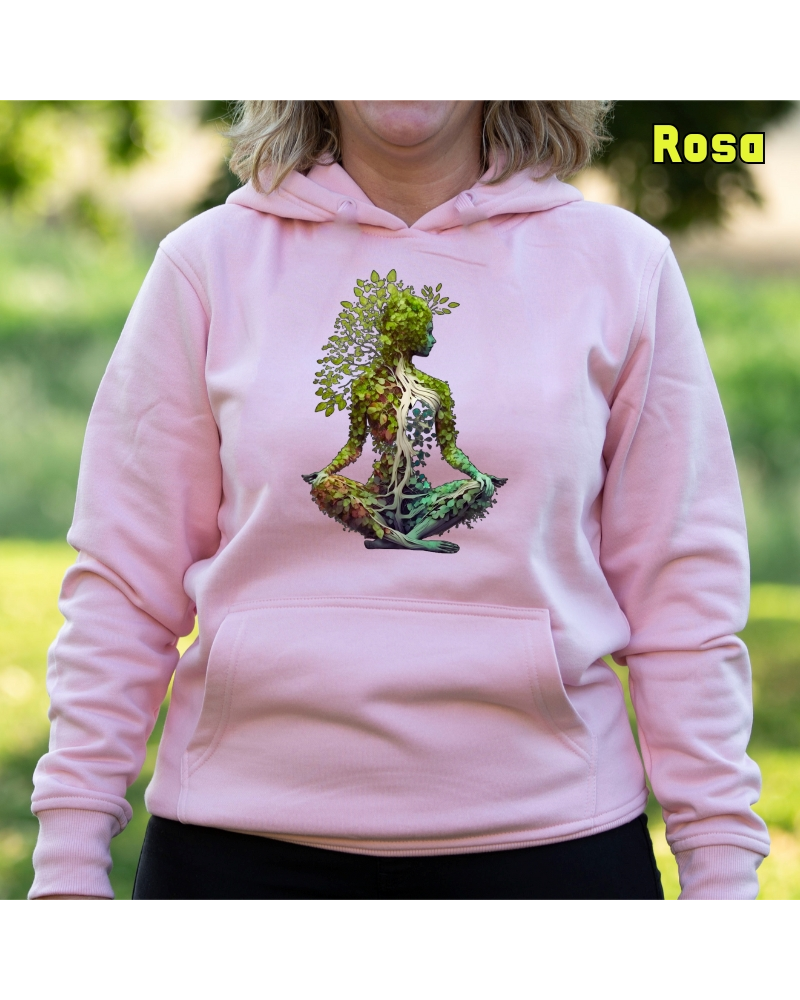 Sudadera mujer con capucha Pacha Mama
