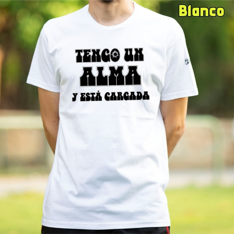 Alma Cargada - Camiseta hombre manga corta