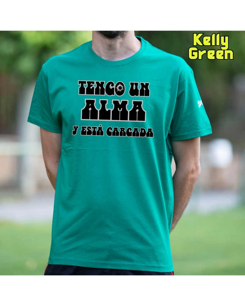 Alma Cargada - Camiseta hombre manga corta