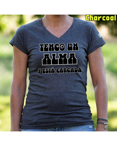 Camiseta Mujer Manga Corta - Alma Cargada