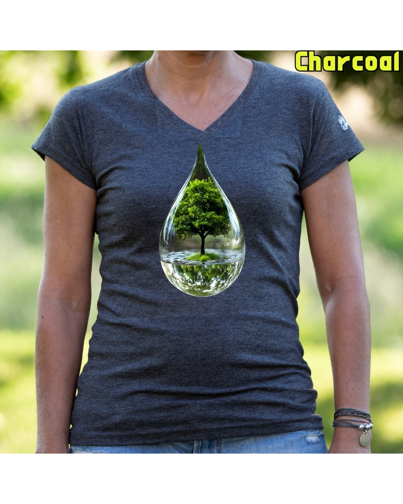 Camiseta Mujer Manga Corta - Gota