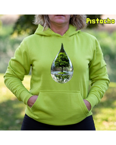 Sudadera mujer con capucha Gota