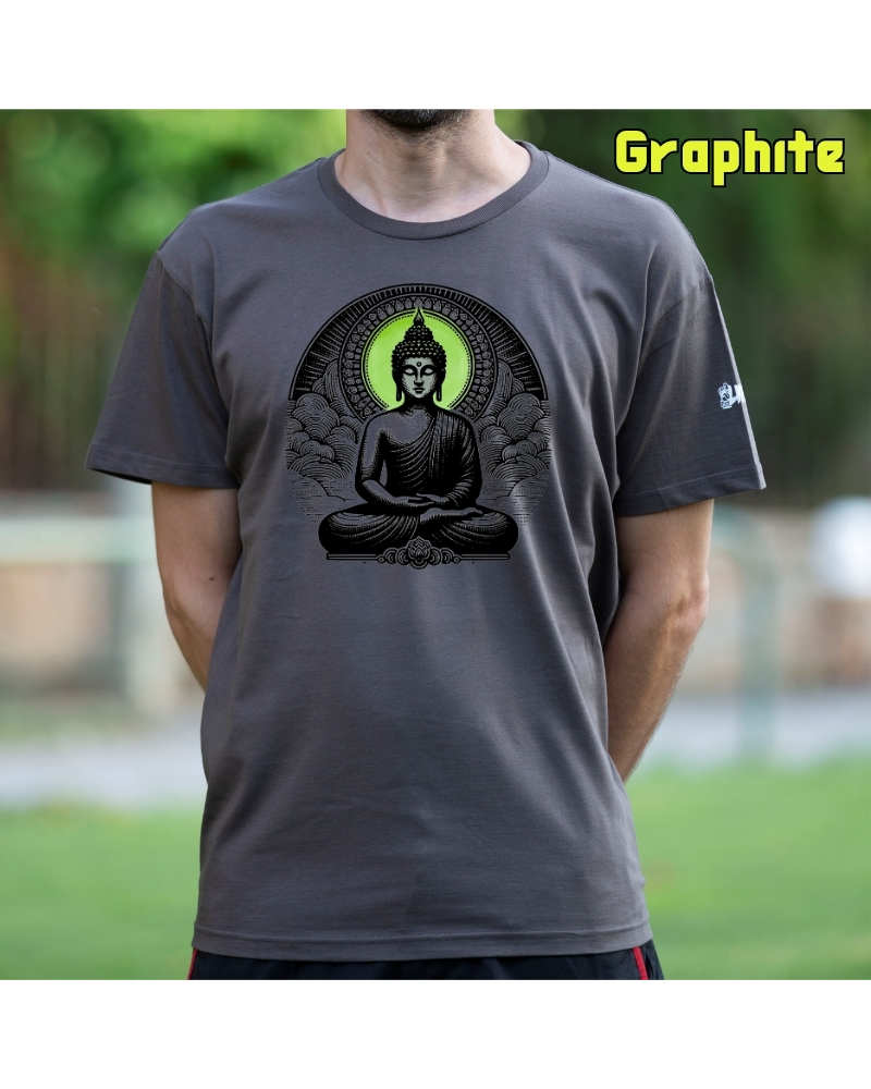 Camiseta hombre manga corta - Buda